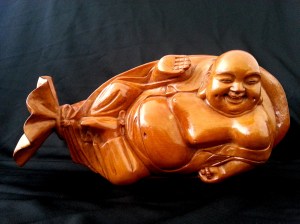 布袋和尚 木雕 | JCR Collections