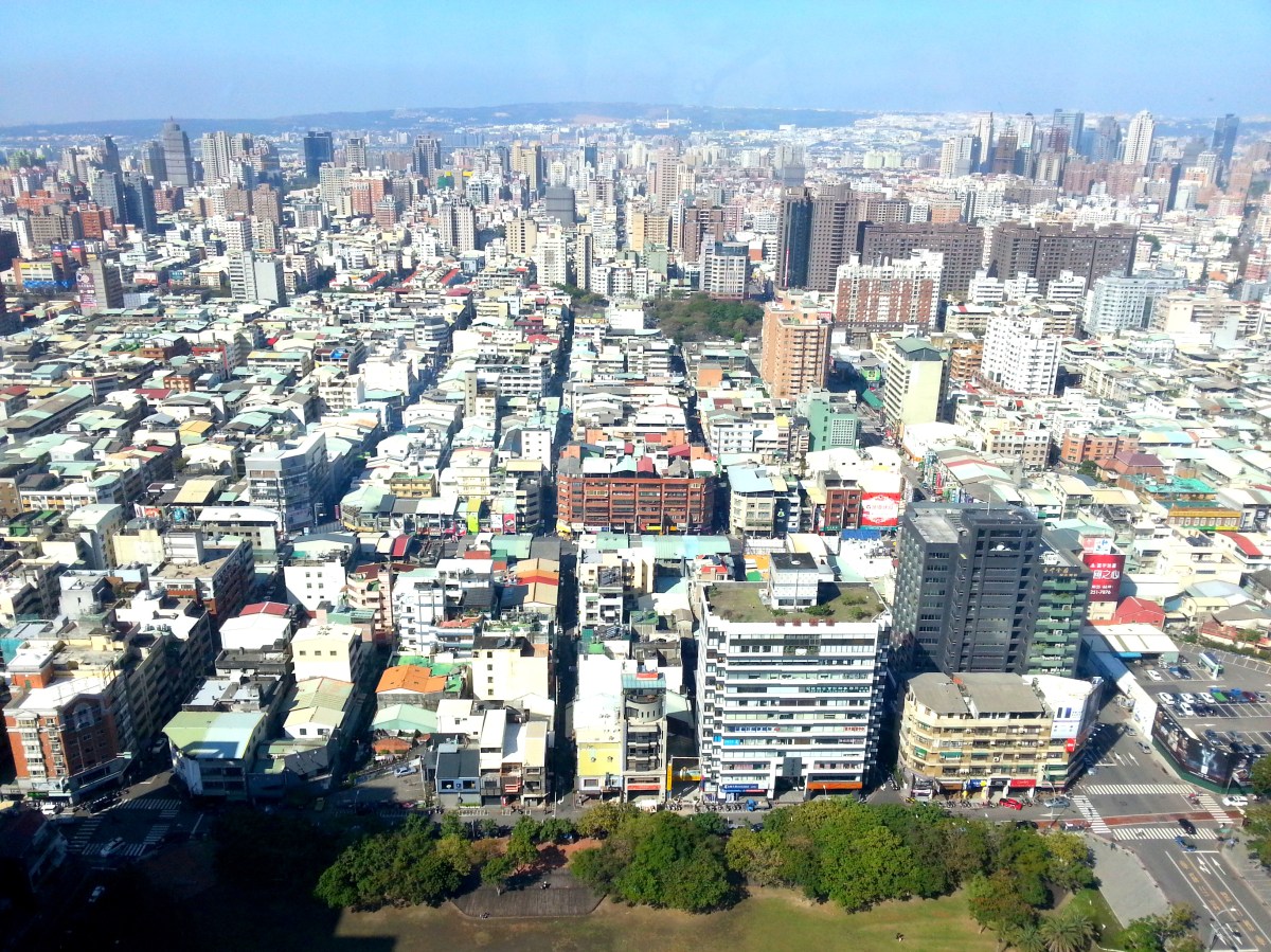 台中的一天-酒店外望